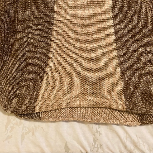 Wooden Ships Cotton Blend Knit Sweater Dolman Sleeves sz S/M Neutral Boho Beach - Picture 8 of 13